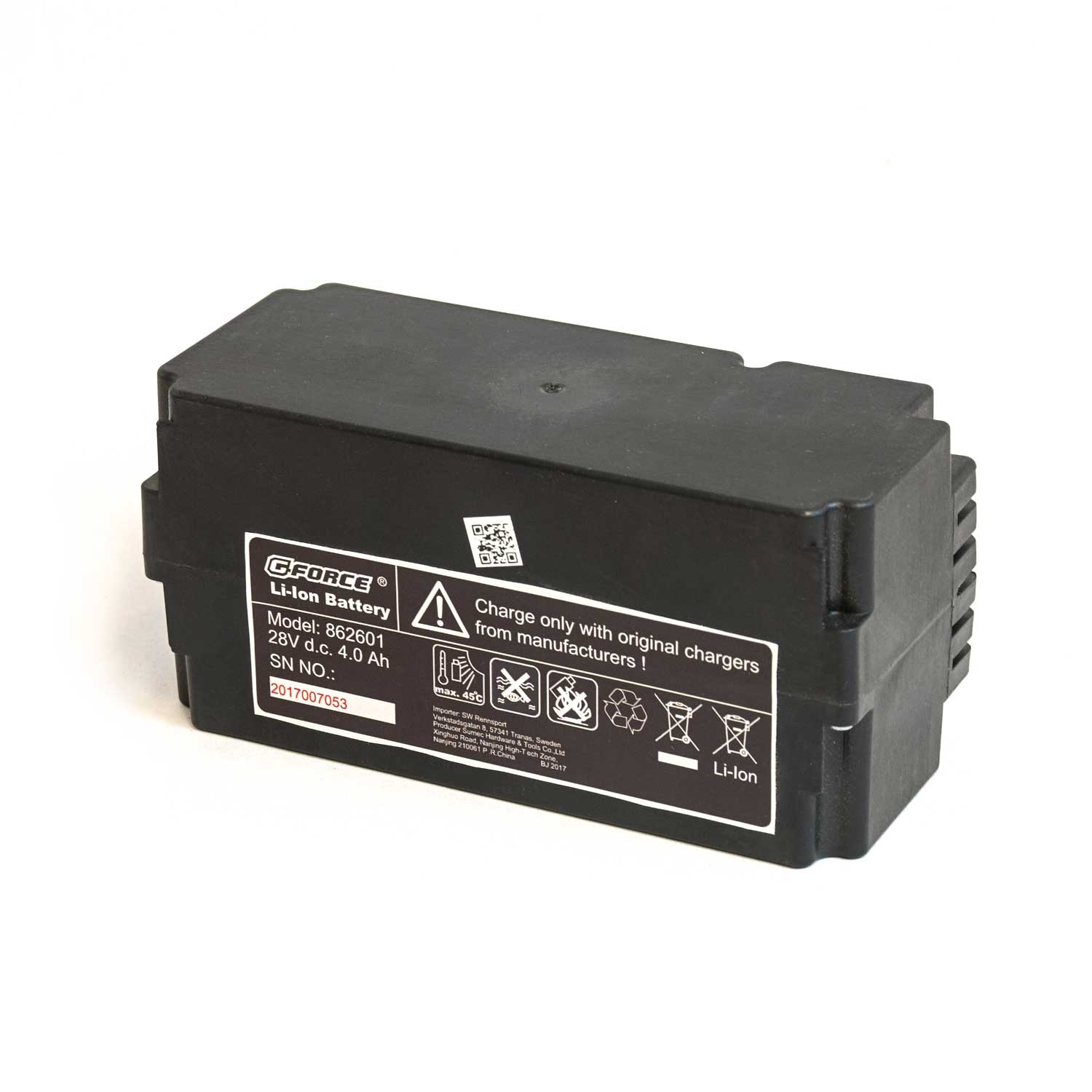 Batteri 4 ampere till robotgräsklippare generation 3