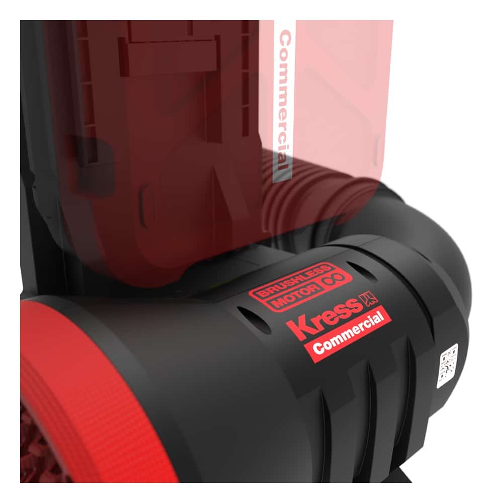 Ryggsäckslövblåsare - KRESS - 60 Volt Kommersiell - Bild 5