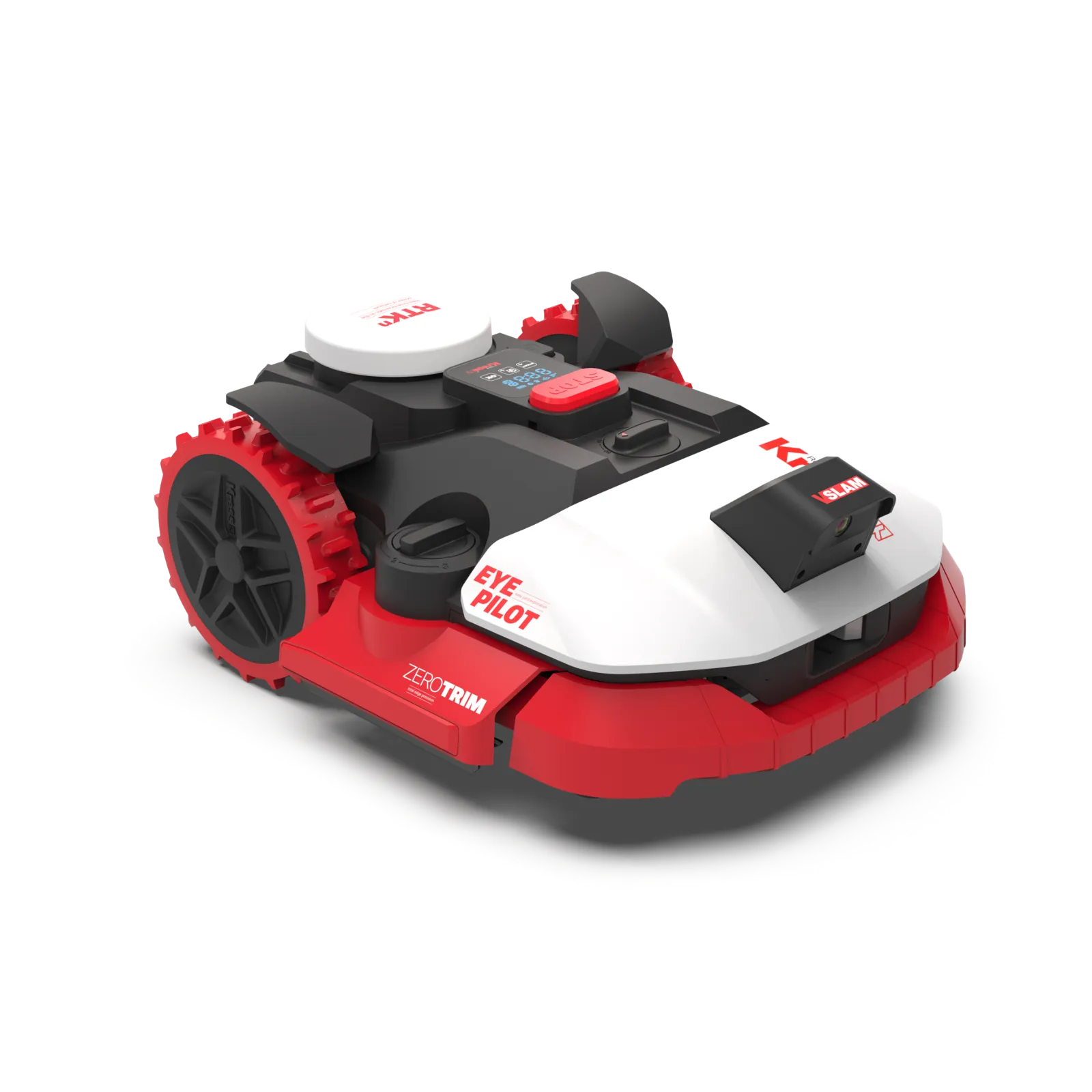 Robotgräsklippare - Kress KR260E EyePilot RTKⁿ 700 m² AI - Mono VSLAM - Zero trim
