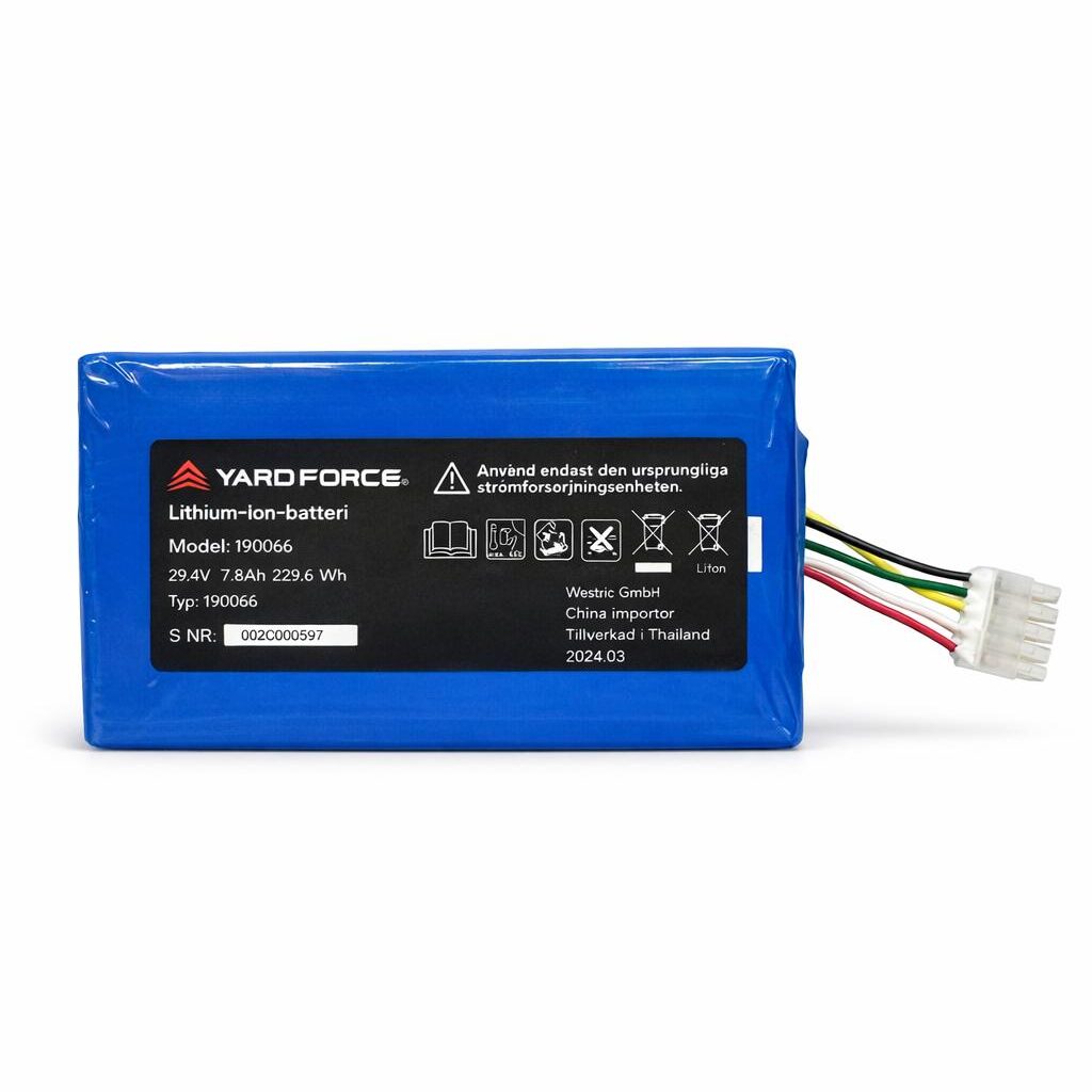 Batteri 2.9 AH Yardforce PRO SA1000/SA1200 år 2024-2026