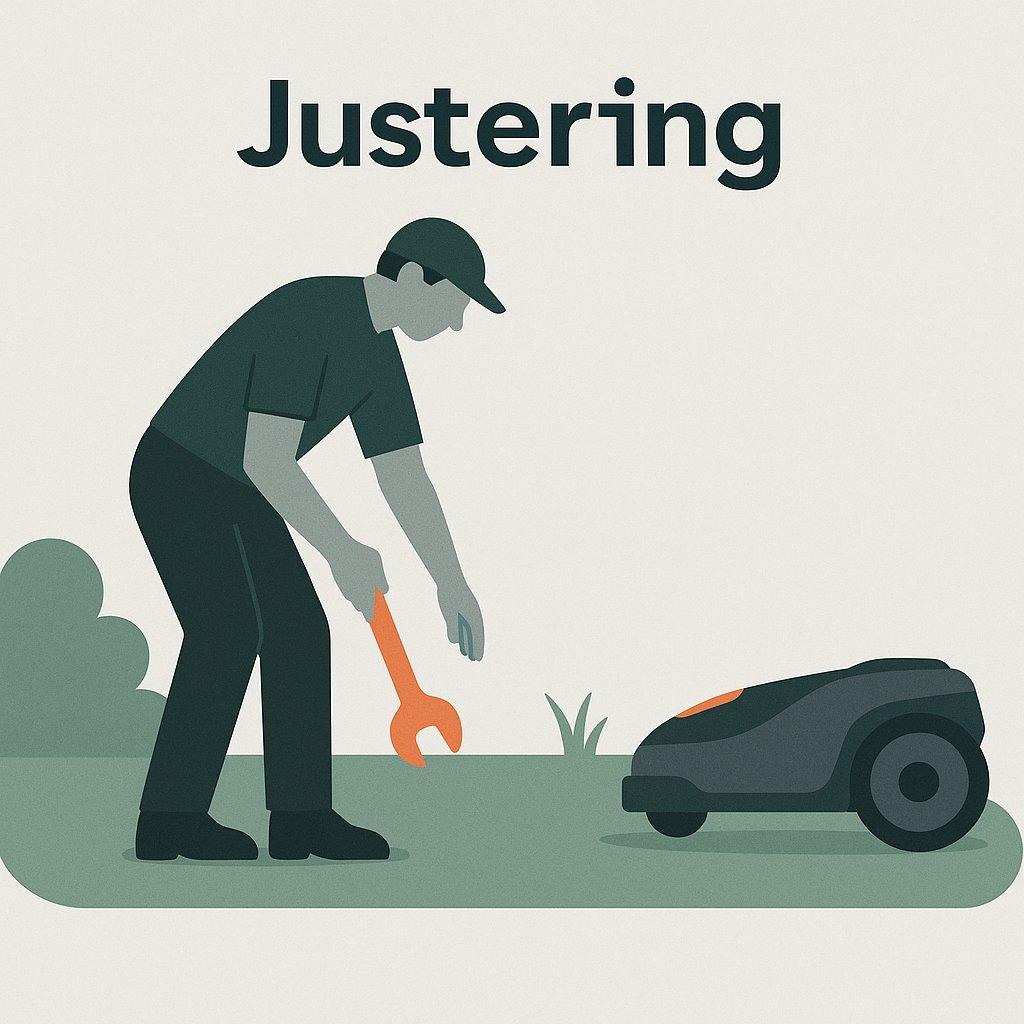 Justering i installation - Slinglös robot