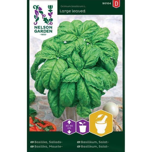 Nelson Garden - Basilika, Sallads-