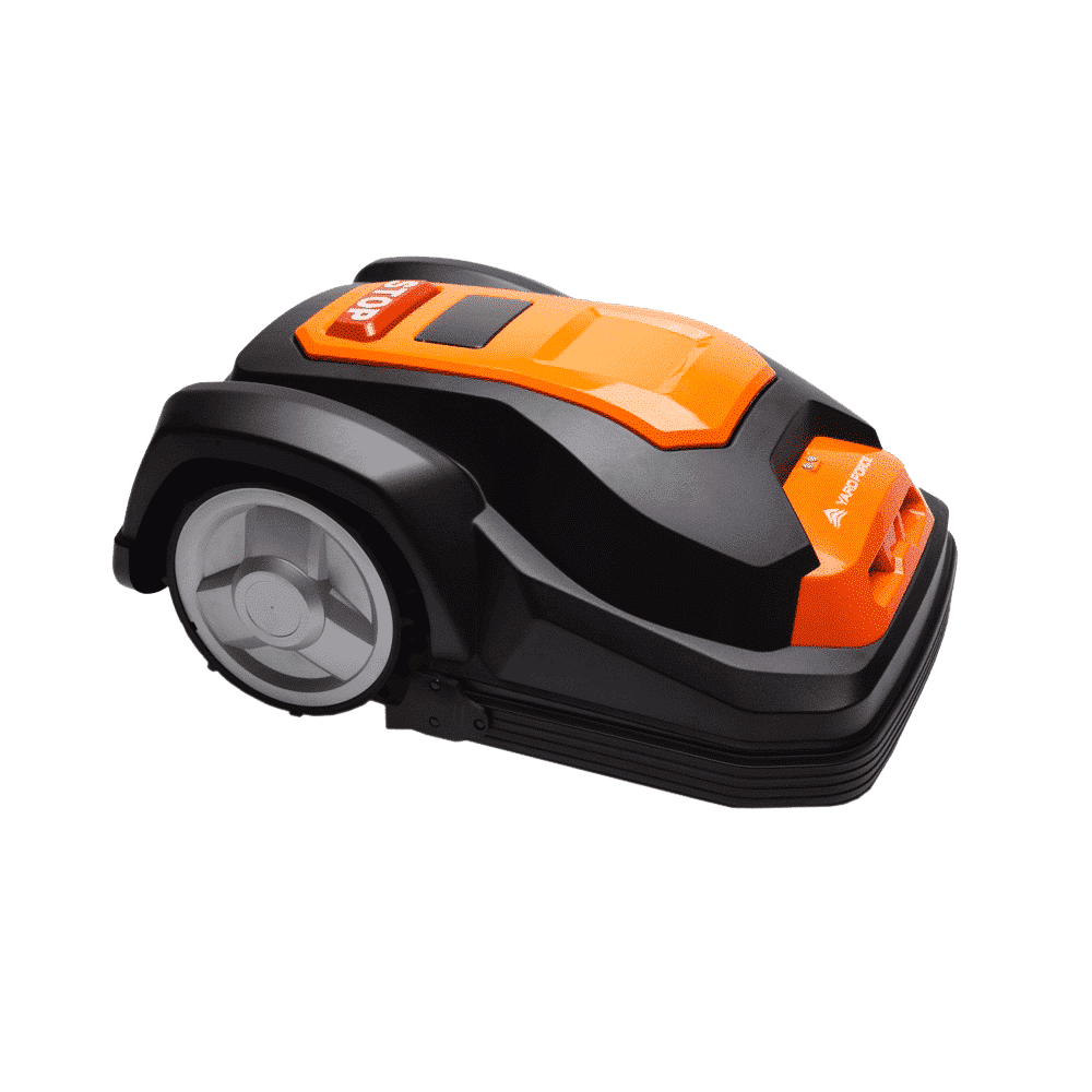Bäst i test av billig robotgräsklippare. YardForce SA1000 PRO modell