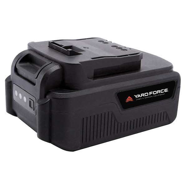 YardForce 20v batteri med 4 ampere till trädgårdsredskap